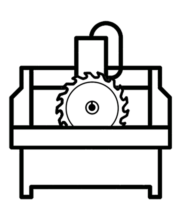 saw machine small